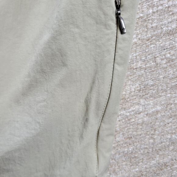 Columbia Convertible Hiking Pants Womens 10 Tan Omni Shield Side Stretch Trail - Picture 11 of 16